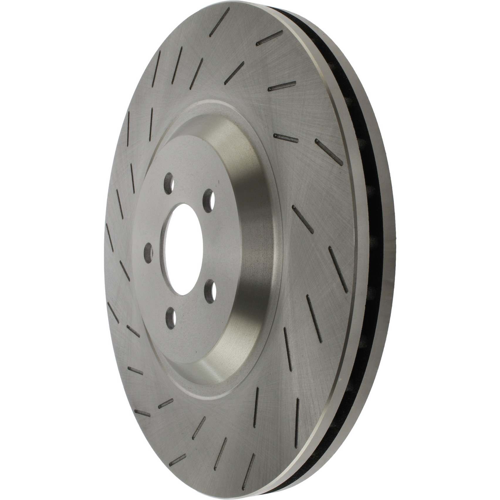 Centric 15-17 Dodge Charger/Challenger Hellcat C-TEK Slotted Front Rotors
