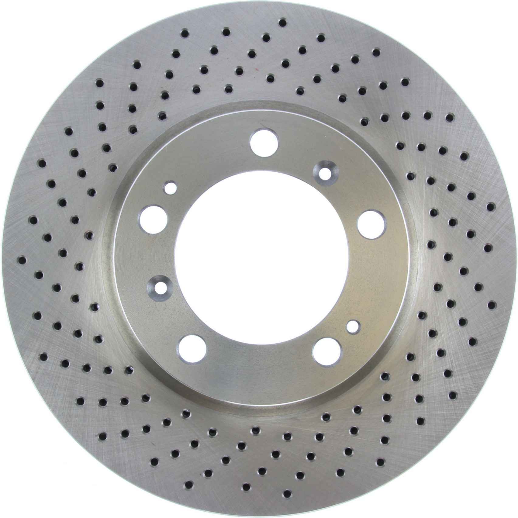Centric C-TEK Standard Drilled Driver Side Front Rotor 03-12 Porsche Boxster
