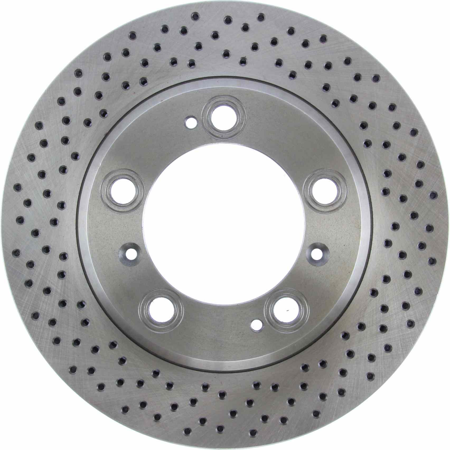 Centric C-TEK Standard Drilled Rear Rotor 00-08 Porsche Boxster/06-08 Porsche Cayman