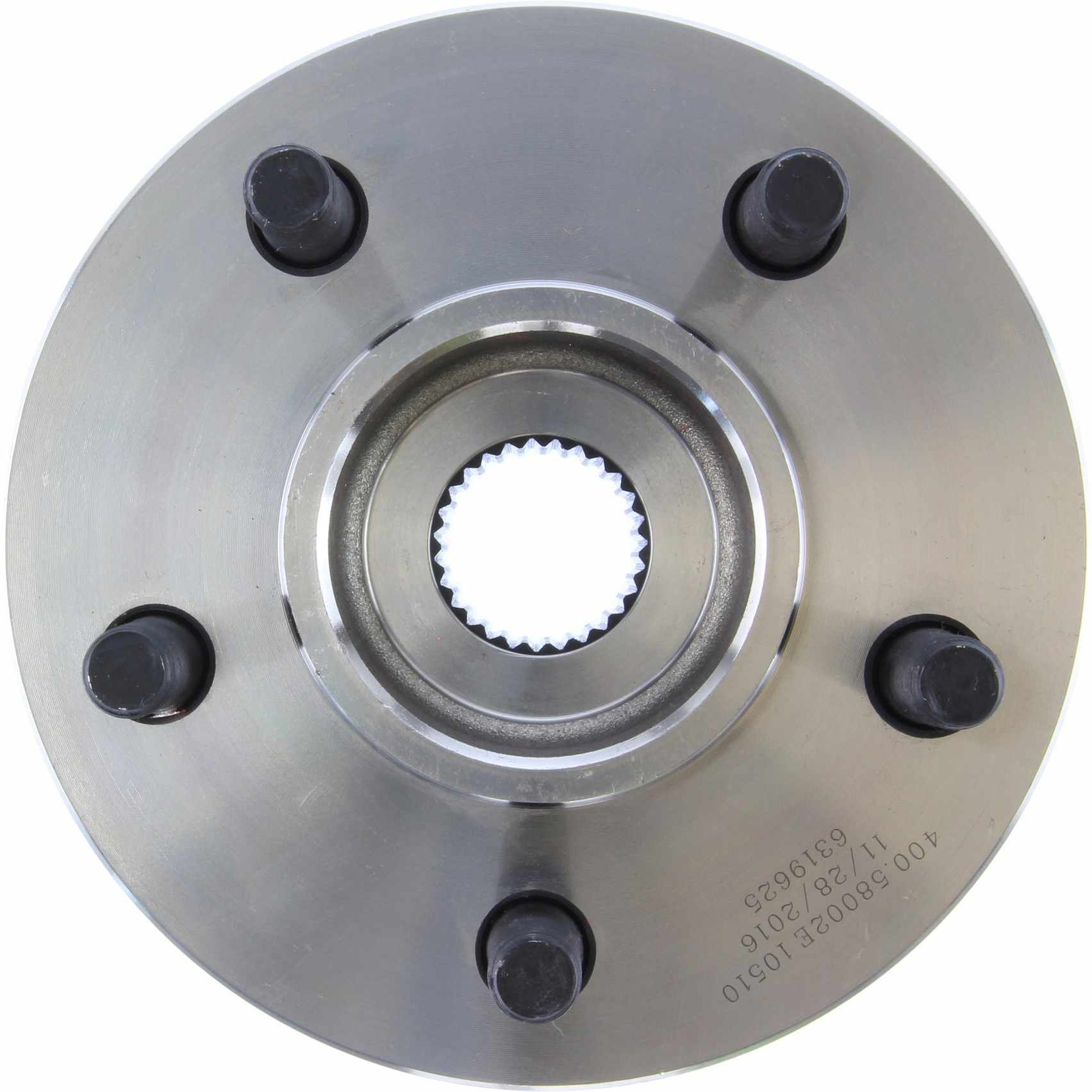 Centric Standard Hub and Bearing Assembly w/o ABS - Front