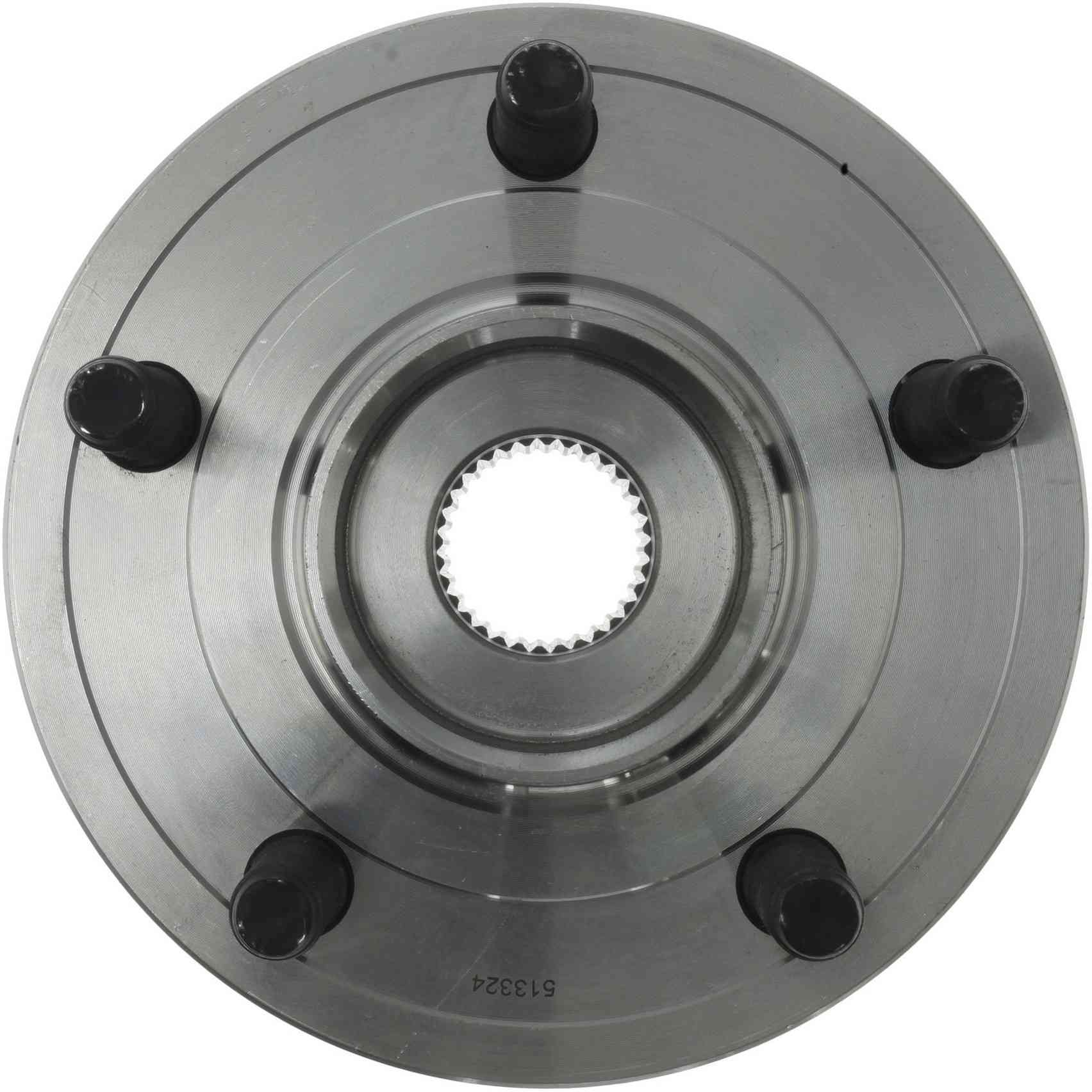 Centric 11-19 Dodge Durango Premium Front C-TEK Axle Bearing & Hub Assembly - w/ ABS Ring/Encoder