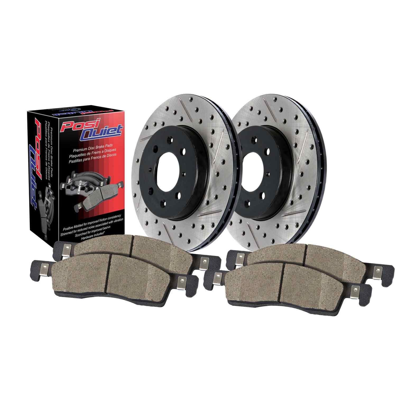 Centric OE Coated Brake Kit (2 Wheel)