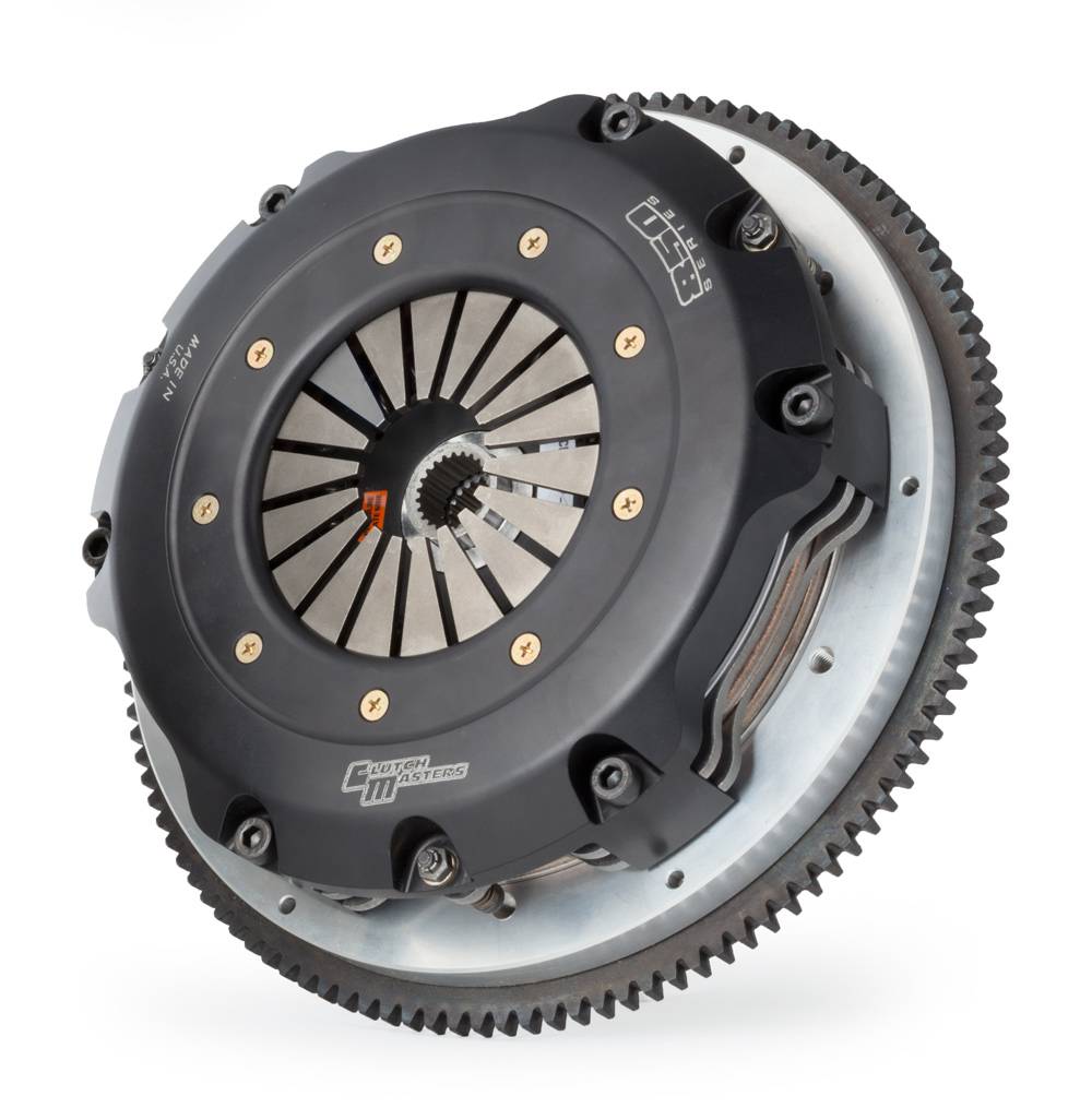 Clutch Masters 01-05 BMW M3 E46 6spd w/SMG FX850 Race Twin Disc Clutch Kit w/ Steel Flywheel