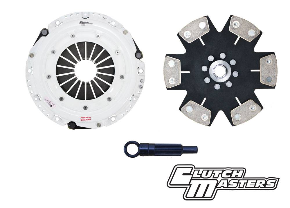 Clutch Masters 00-06 Audi TT 1.8T MK1 6-Speed FX500 6-Puck Rigid Disc Clutch Kit - 475ft/lbs Torque