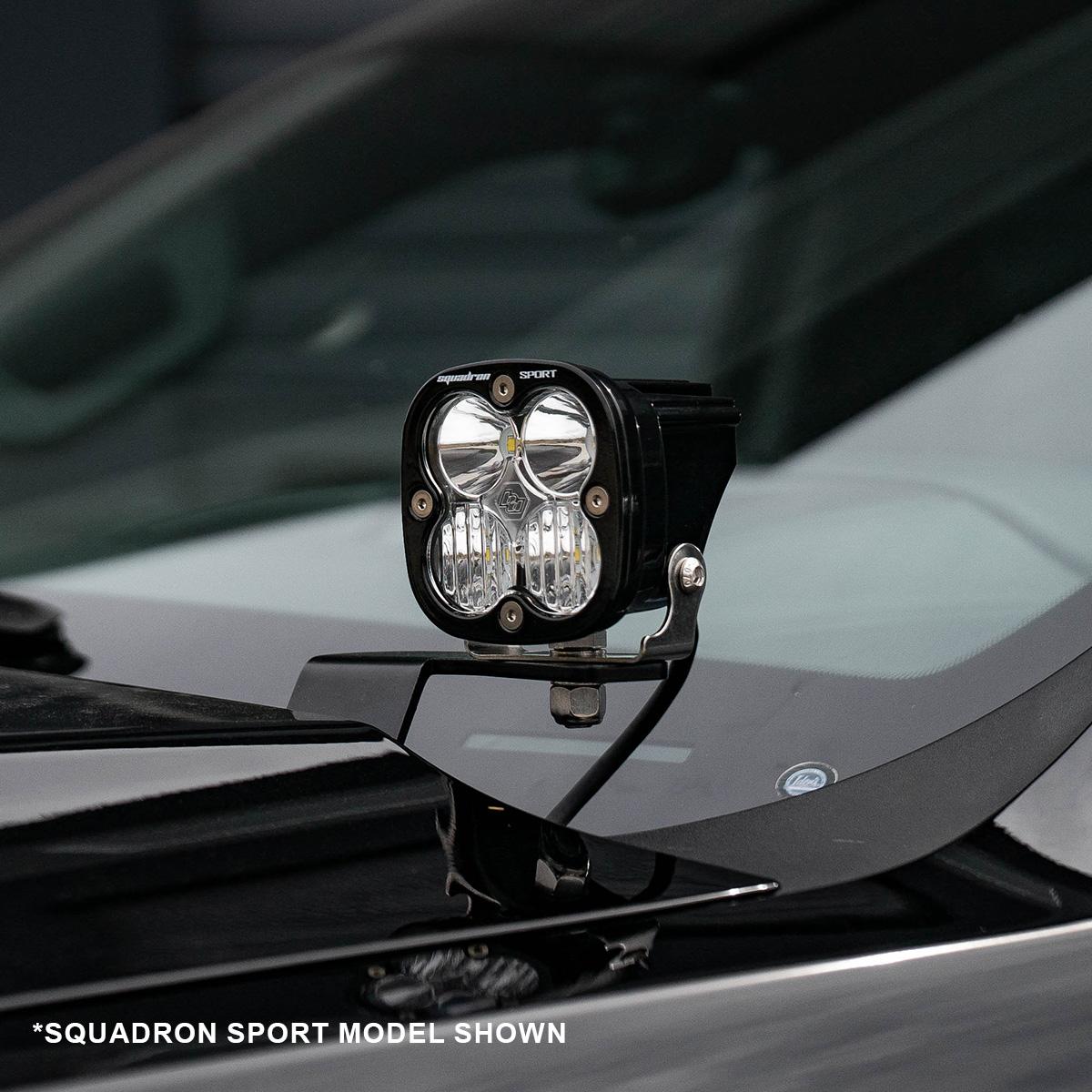 Baja Designs 19-22 GMC Sierra 1500 Squadron Pro A-Pillar Light Kit