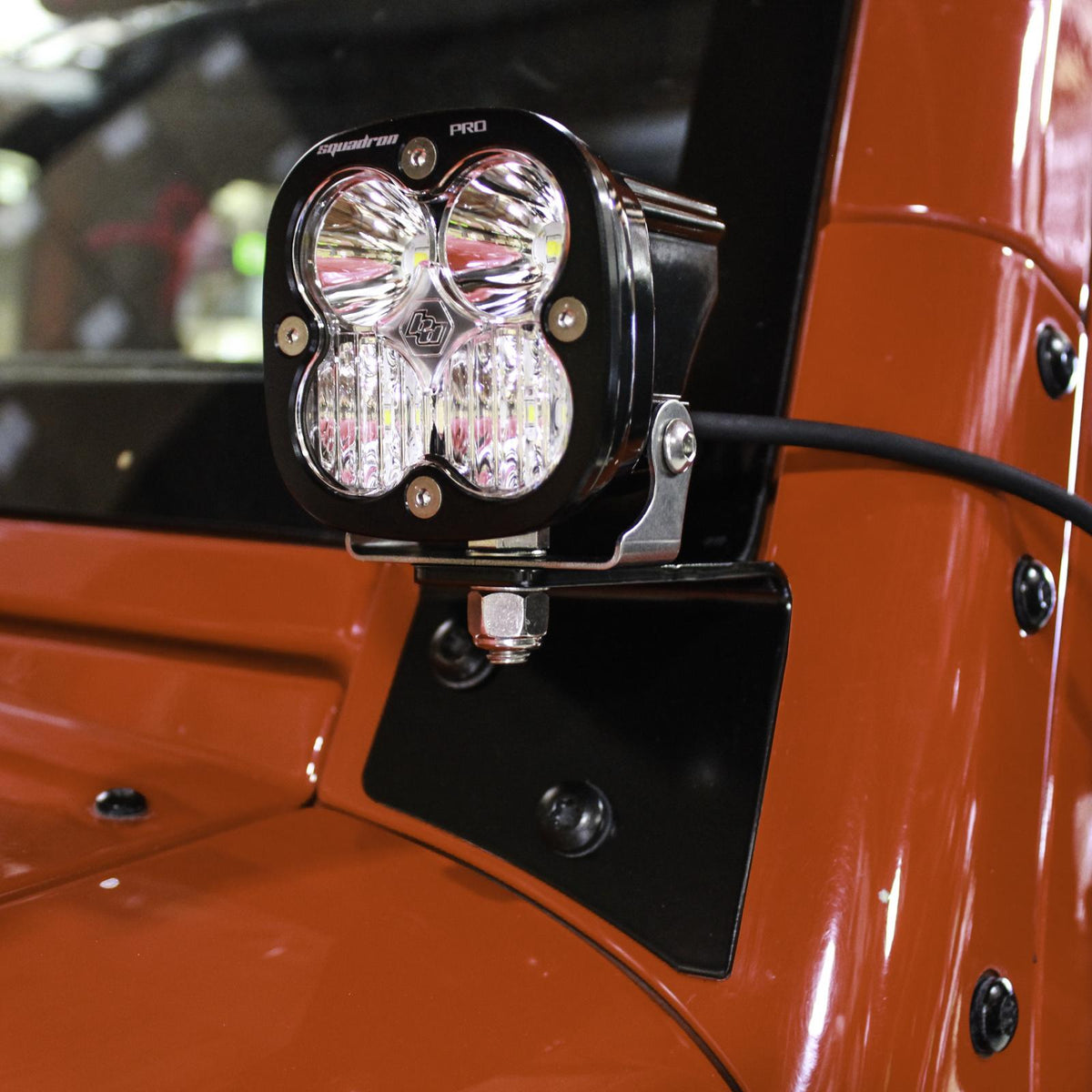 Baja Designs 07-17 Jeep Wrangler JK XL Pro Spot A-Pillar Kit