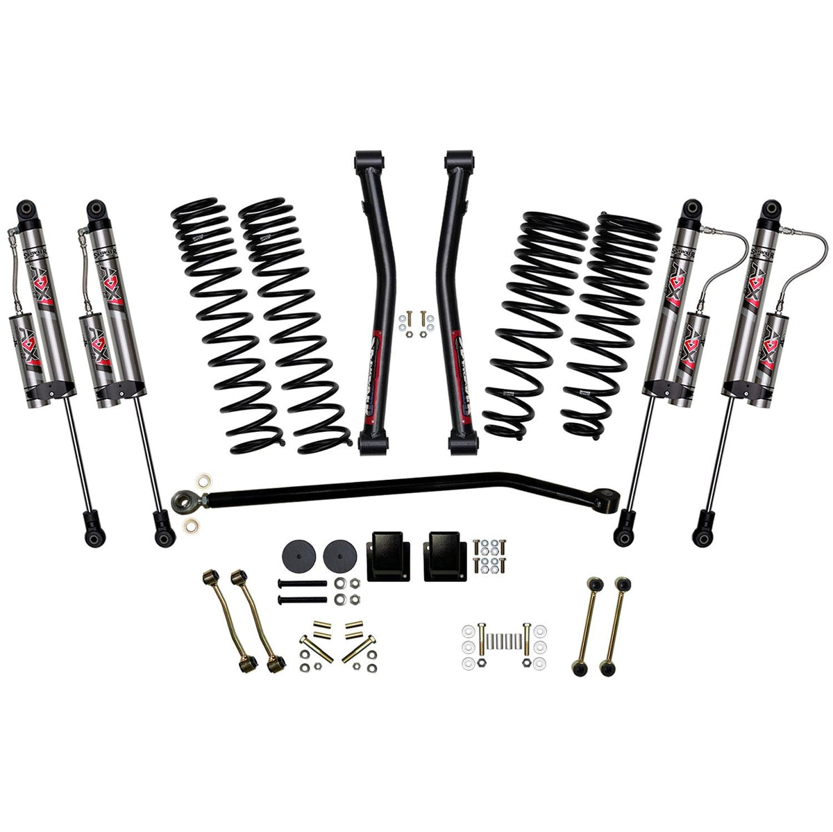 Skyjacker 2020+ Jeep Gladiator JT (Excl. Rubicon) 3.5in Front / 2in Rear Lift Kit w/ ADX 2.0 Shocks
