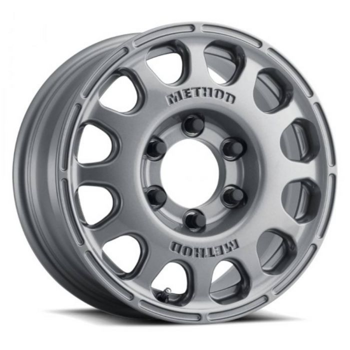 Method MR107 16x7 +45mm Offset 5x120 72.6mm CB Gloss Titanium Wheel