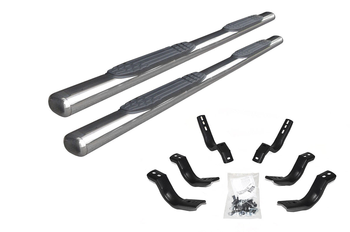 Go Rhino 99-06 Chevy 1500/2500HD/3500 4in 1000 Series Complete Kit w/Sidestep + Brkts