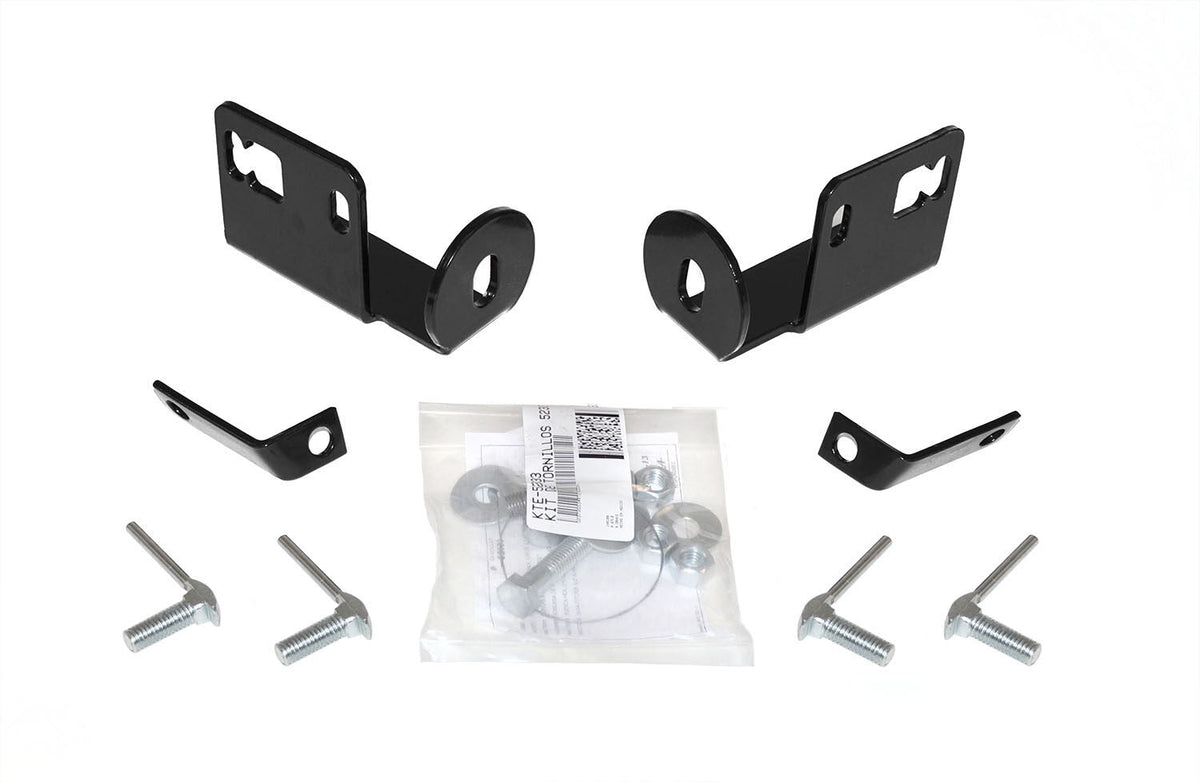 Go Rhino 09-20 Ford F-150 RC2 LR 20in Light Mnt Complete Kit w/Front Guard + Brkts