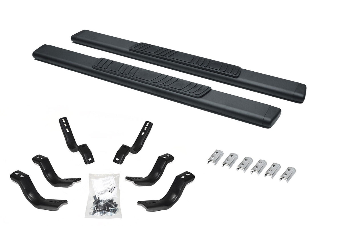 Go Rhino 09-14 Dodge Ram 1500 5in OE Xtreme Low Profile Complete Kit w/Sidesteps + Brkts