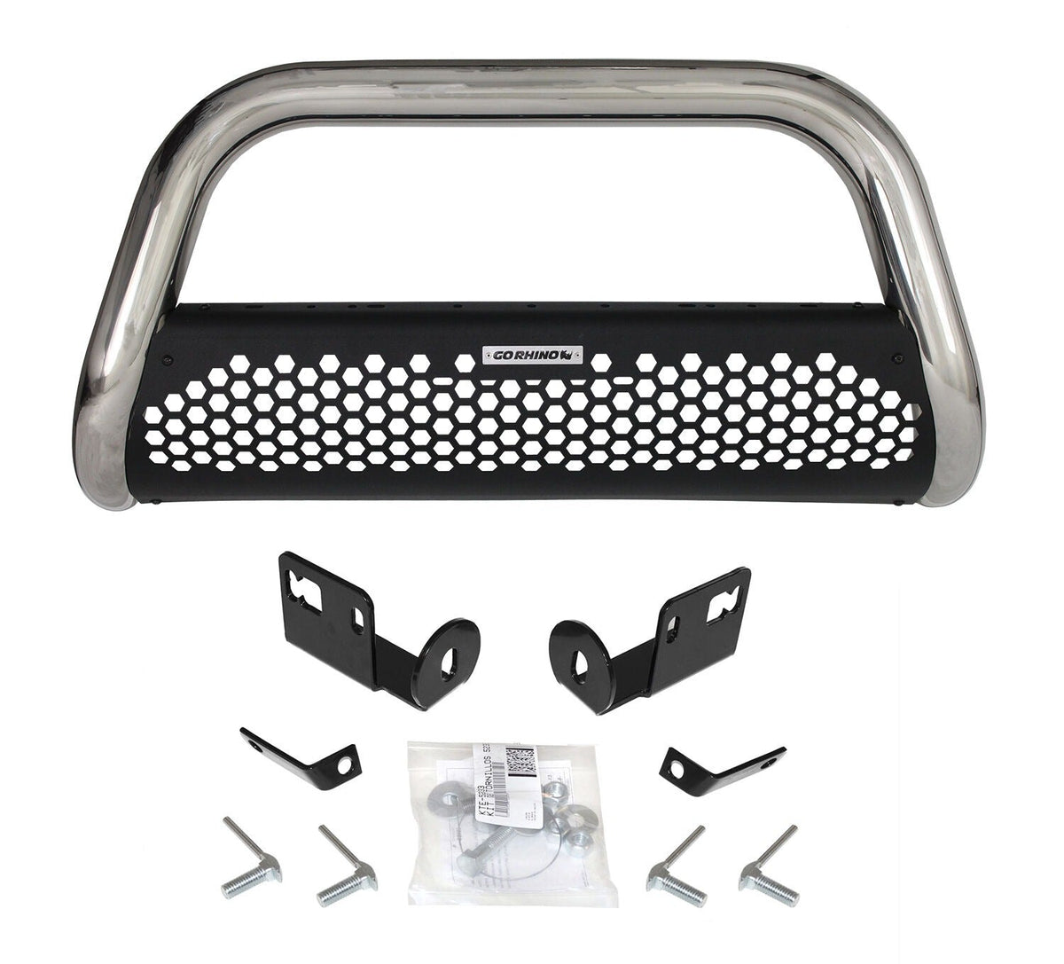 Go Rhino 09-20 Ford F-150 RHINO! Charger 2 RC2 Complete Kit w/Front Guard + Brkts