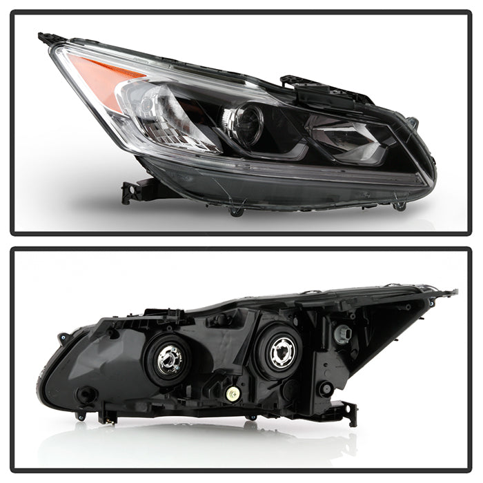 xTune 16-18 Honda Accord Passenger Side Halogen Headlight - OE Right HD-JH-HA16-4D-H-OE-R