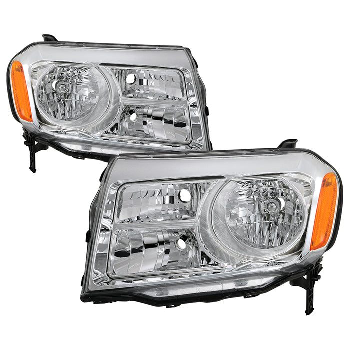 xTune 12-15 Honda Pilot OEM Style Headlights - Chrome (HD-JH-HPIL12-AM-C)