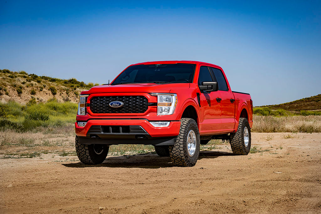 21-23 Ford F150 Tremor 4WD 3.5-4.5in Stage 3 Suspension Sys Billet UCA / Leaf Pack