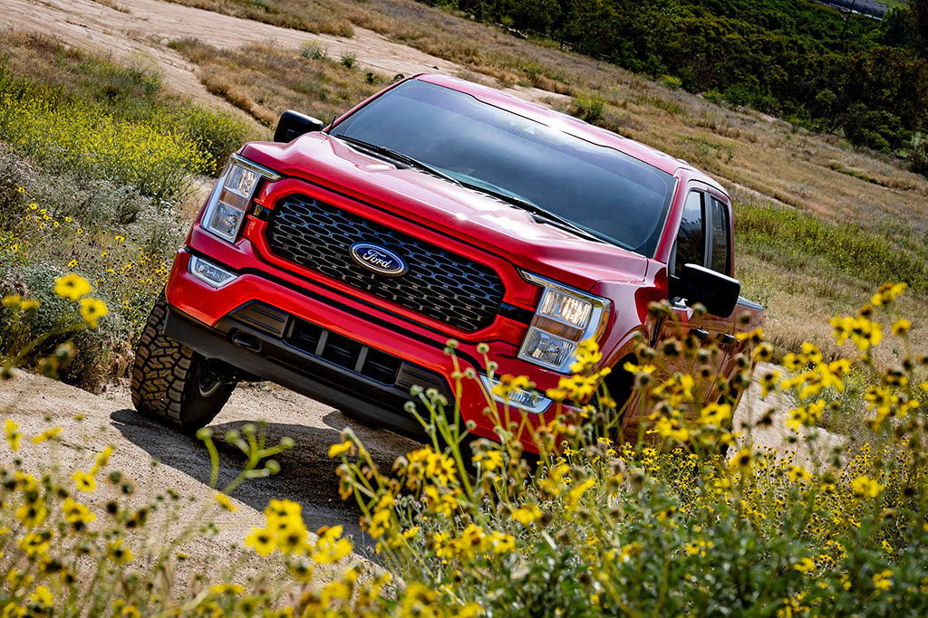 21-23 Ford F150 Tremor 4WD 3.5-4.5in Stage 2 Suspension Sys Tubular UCA / Leaf Pack