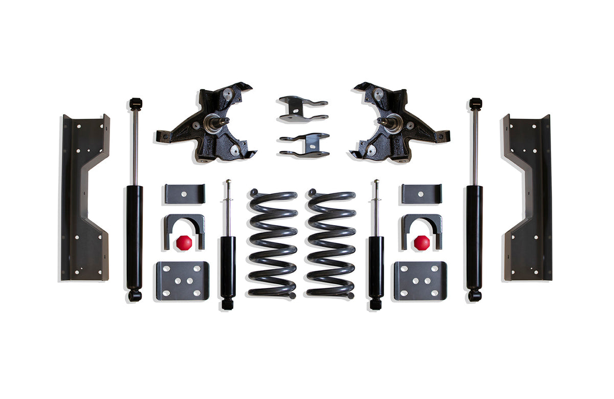 MaxTrac 88-91 GM C1500/2500 2WD V8 Standard Cab 4in/6in Lowering Coil Kit