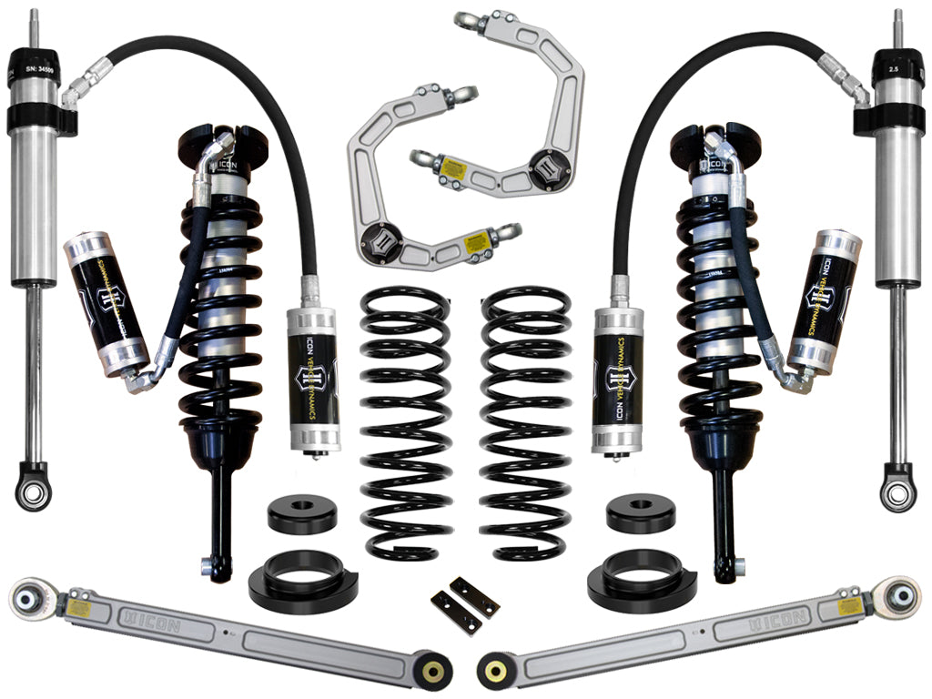 ICON 03-09 Lexus GX470 0-3.5in Stage 5 Suspension System w/Billet UCA