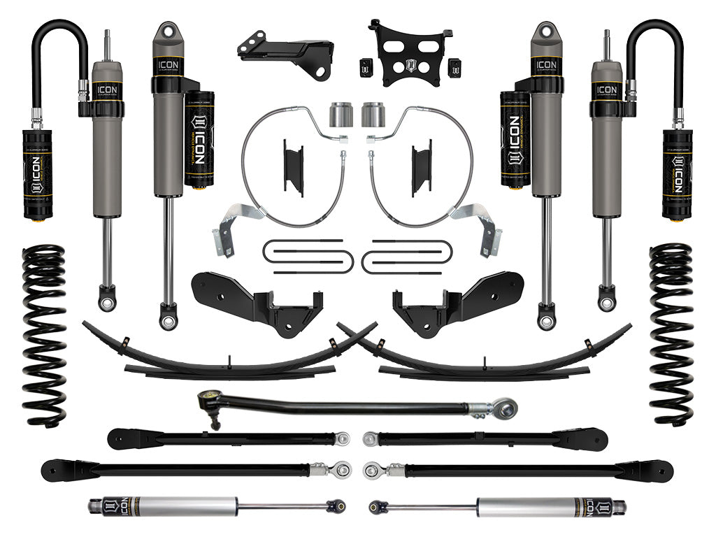 Icon 23-24 Ford F250/F350 4.5in Stage 6 Suspension System w/ Expansion Packs