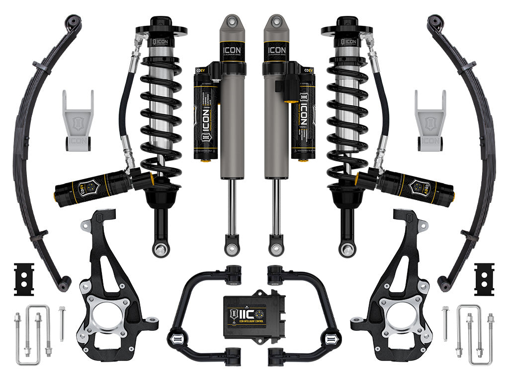 21-23 Ford F150 Tremor 4WD 3.5-4.5in Stage 5 Suspension Sys Tubular UCA / Leaf Pack