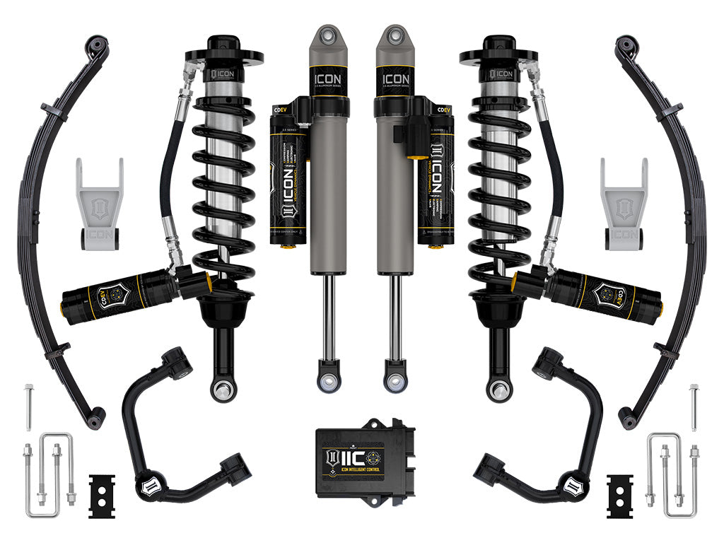 21-23 Ford F150 Tremor 4WD 2.5-3in Stage 5 Suspension Sys Tubular UCA / Leaf Pack