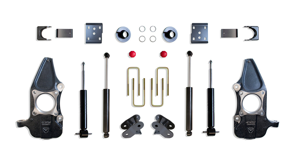 Maxtrac 15-20 Ford F-150 4WD 3/5 in. Lowering Kit w/ Spindles & Struts (Requires 22in Rims or Larger