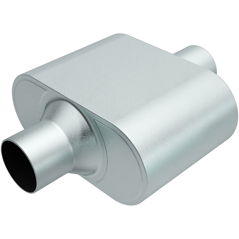 MagnaFlow Rumble Muffler 4.25in x 9.5in Body Shape - 2.5in Center / 2.5in Center