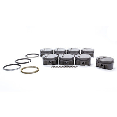 Mahle MS Piston Set GM LS 370cid 4.030in Bore 3.622in Stk 6.098in Rod .945 Pin -5cc 10.6 CR Set of 8