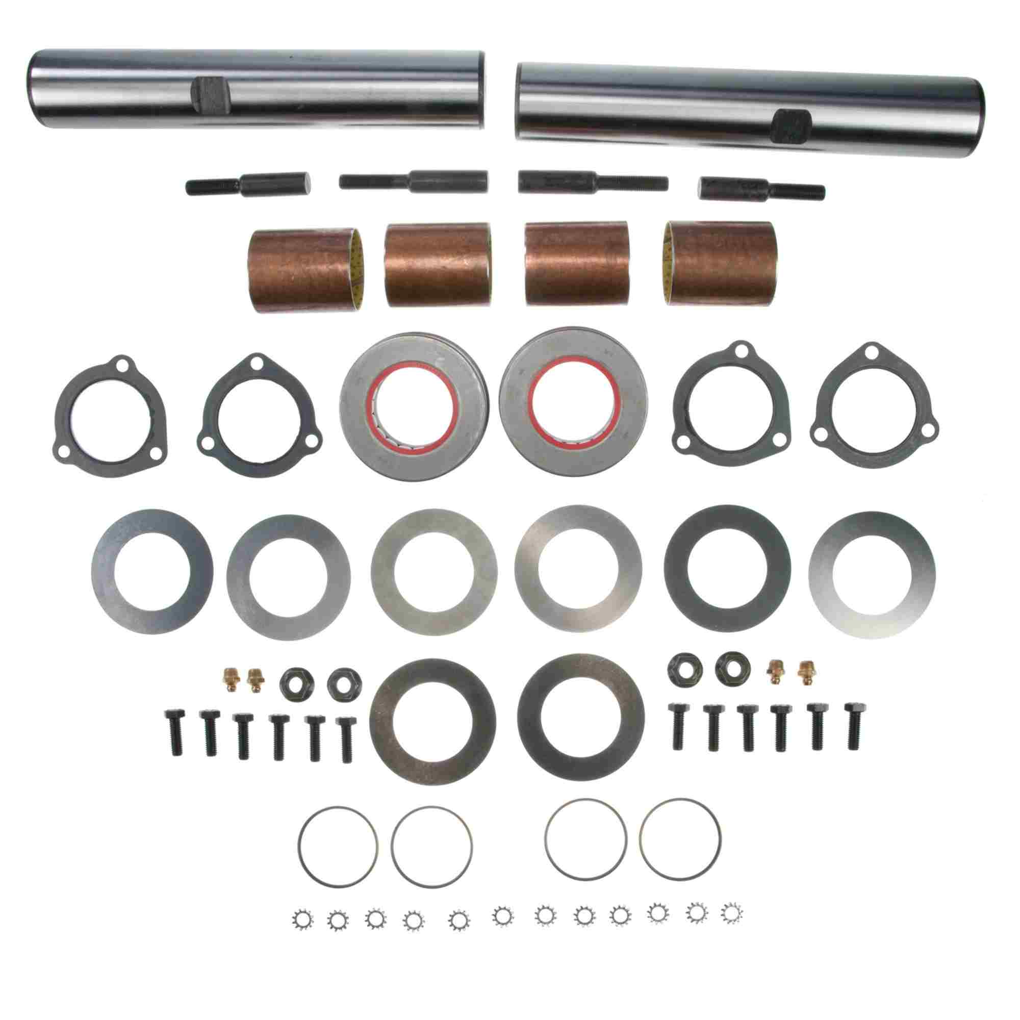 MOOG MFS18143A / MFS16143A / & MFS161015 Meritor Axles King Pin Set
