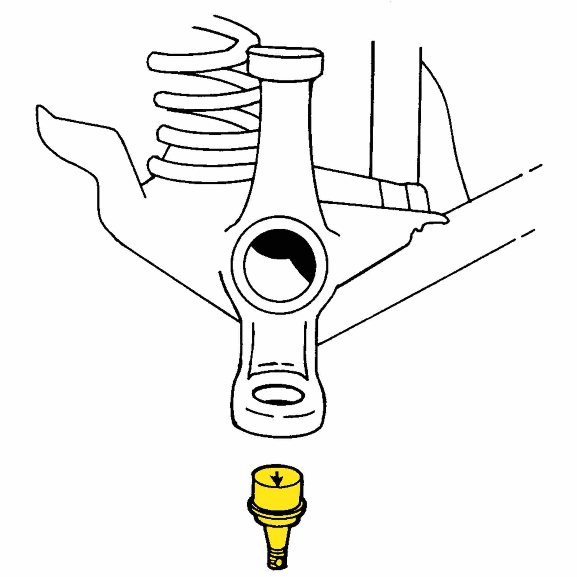 MOOG 00-01 Dodge Ram 1500 Front Lower Ball Joint