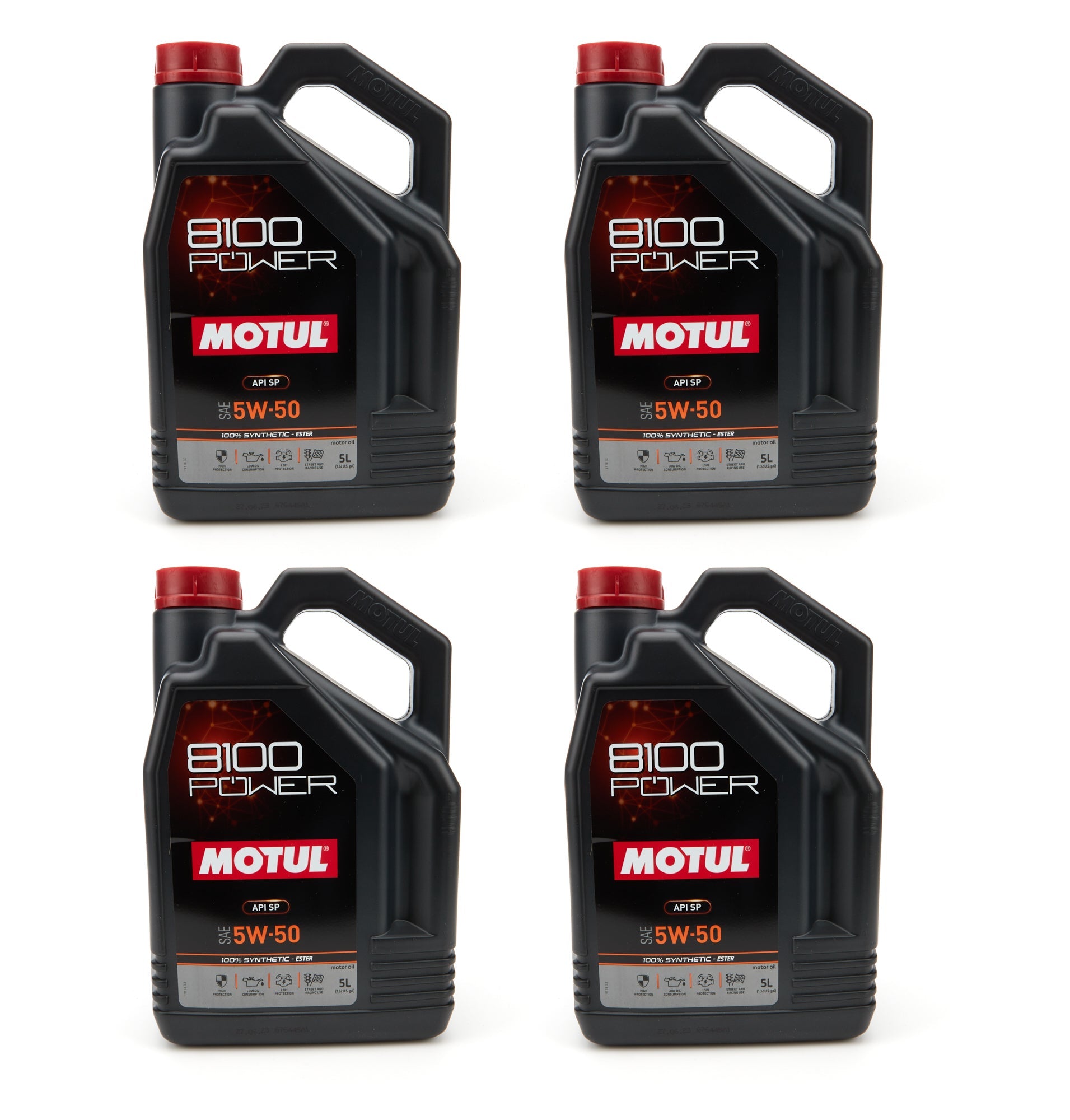 Motul 5L 8100 Power 5W50 Full Synthetic Engine Oil