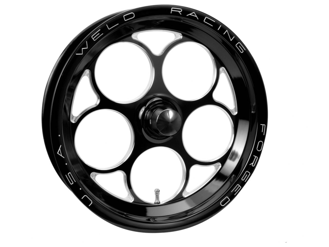 Weld Magnum 1-Piece 17x4.5 / 5x4.5 BP / 2.25in. BS Black Wheel