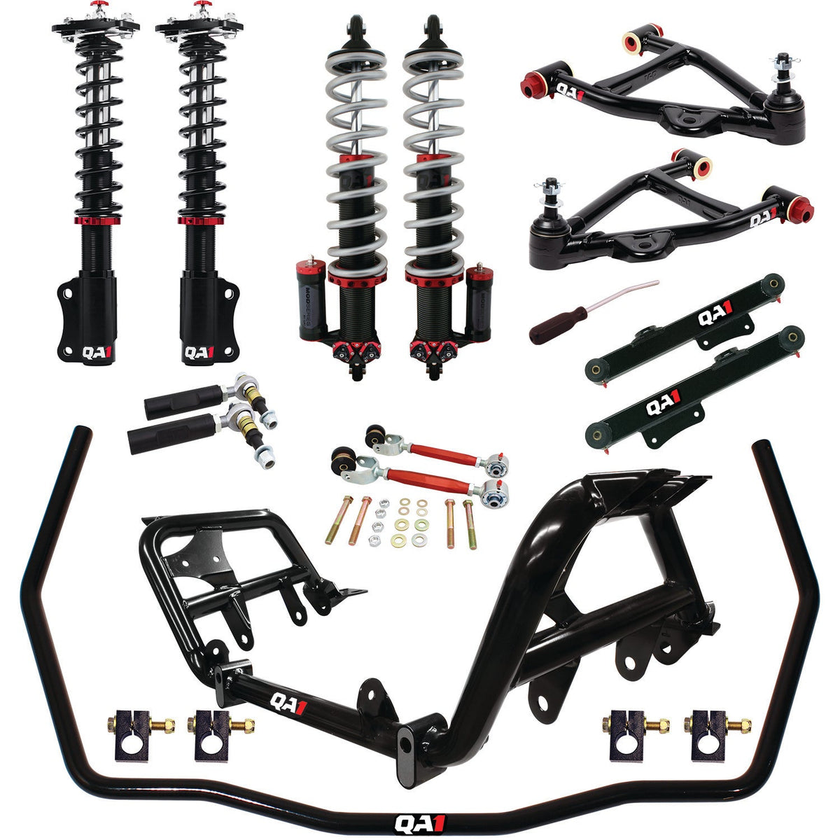 QA1 79-86 Ford Mustang Level 3 Drag Kit w/ Shocks