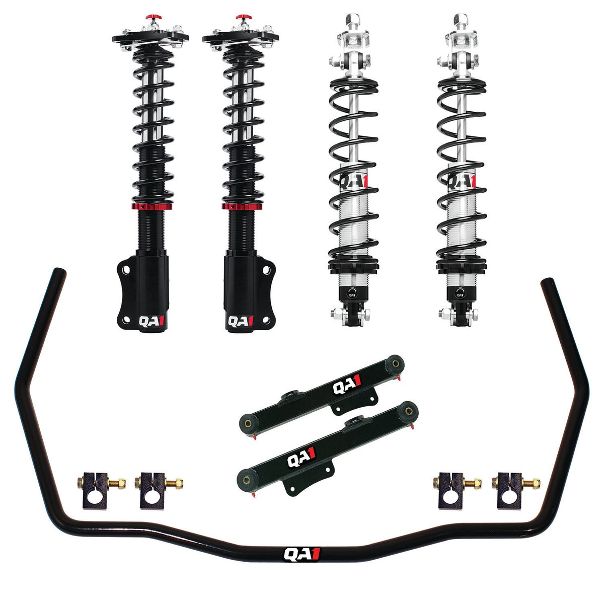 QA1 90-93 Ford Mustang Level 1 Drag Kit w/ Shocks