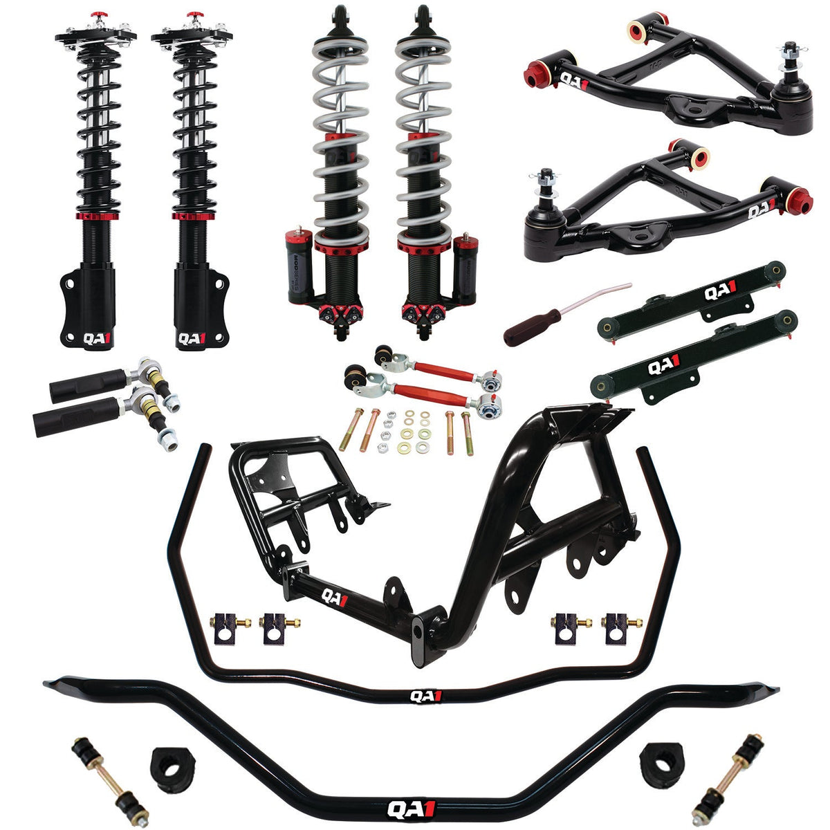 QA1 90-93 Ford Mustang Level 3 Handling Kit w/ Shocks