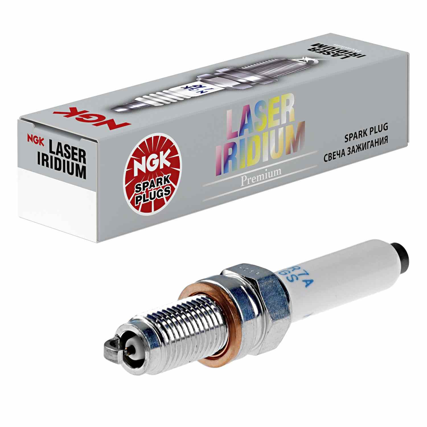 NGK Iridium Spark Plug Box of 4 (IKER7A8EGS)
