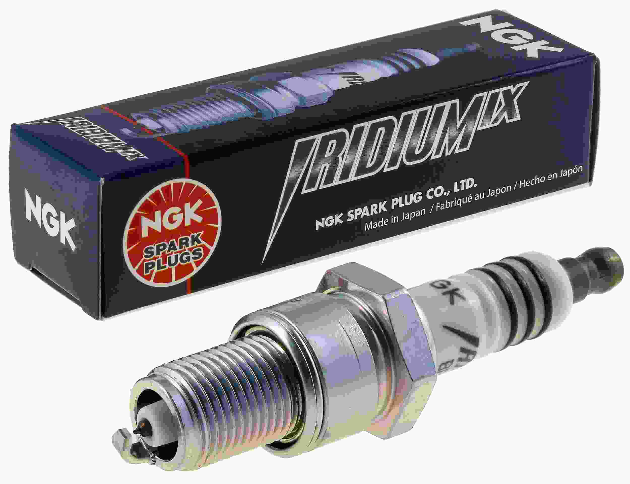 NGK Iridium IX Spark Plug Box of 4 (BPR5EIX SOLID)