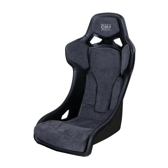 OMP Racing Seat RT FIA 8855-1999 - Leather & Alcantara Black