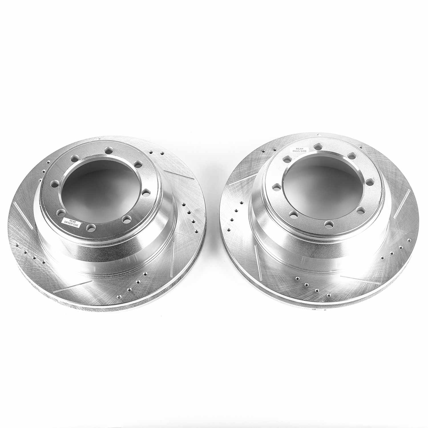 Power Stop 2004 Ford F-150 Heritage Rear Drilled & Slotted Rotor - Pair
