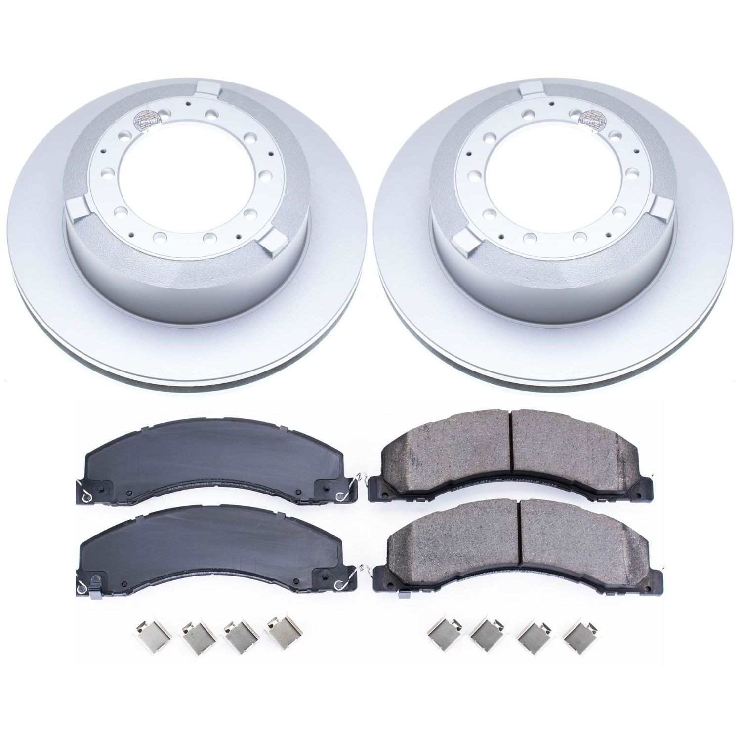 Power Stop 13-20 Ram 5500 Rear Z17 Coated Brake Kit