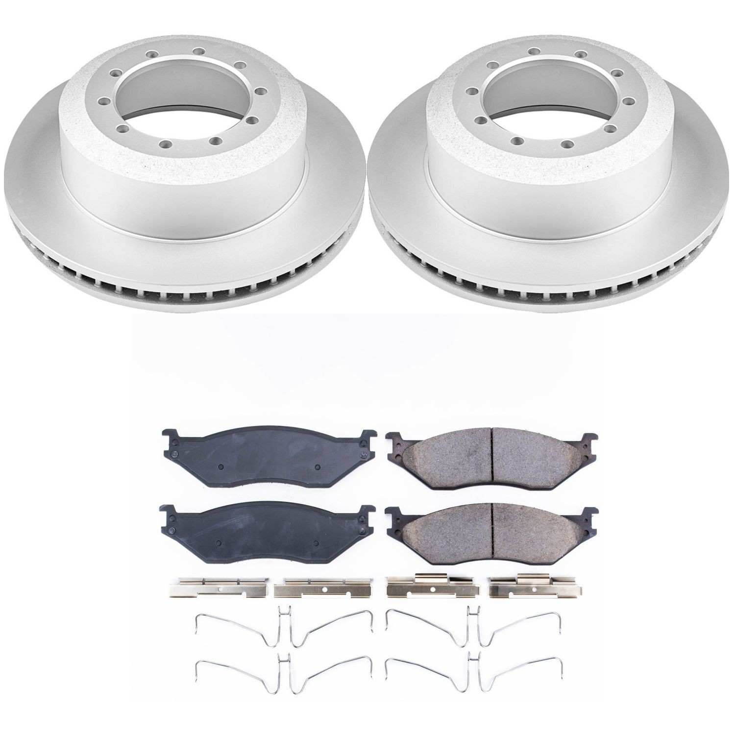 Power Stop 06-09 Ford LCF Front & Rear Z17 Coated Brake Kit