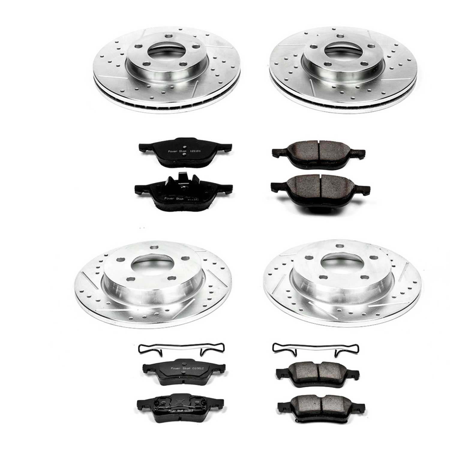 Power Stop 04-05 Mazda 3 Front & Rear Z23 Evolution Sport Brake Kit