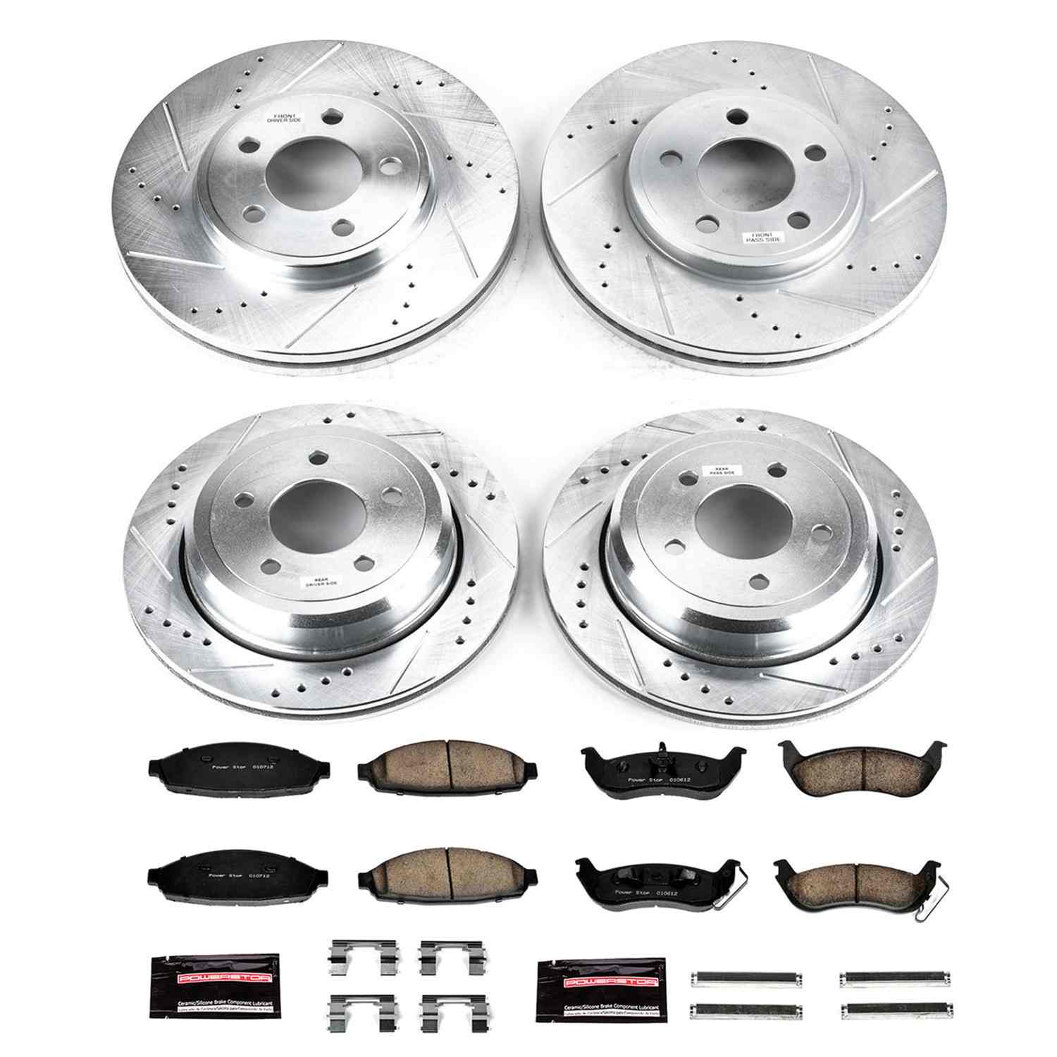 Power Stop 03-11 Ford Crown Victoria Front & Rear Z23 Evolution Sport Brake Kit