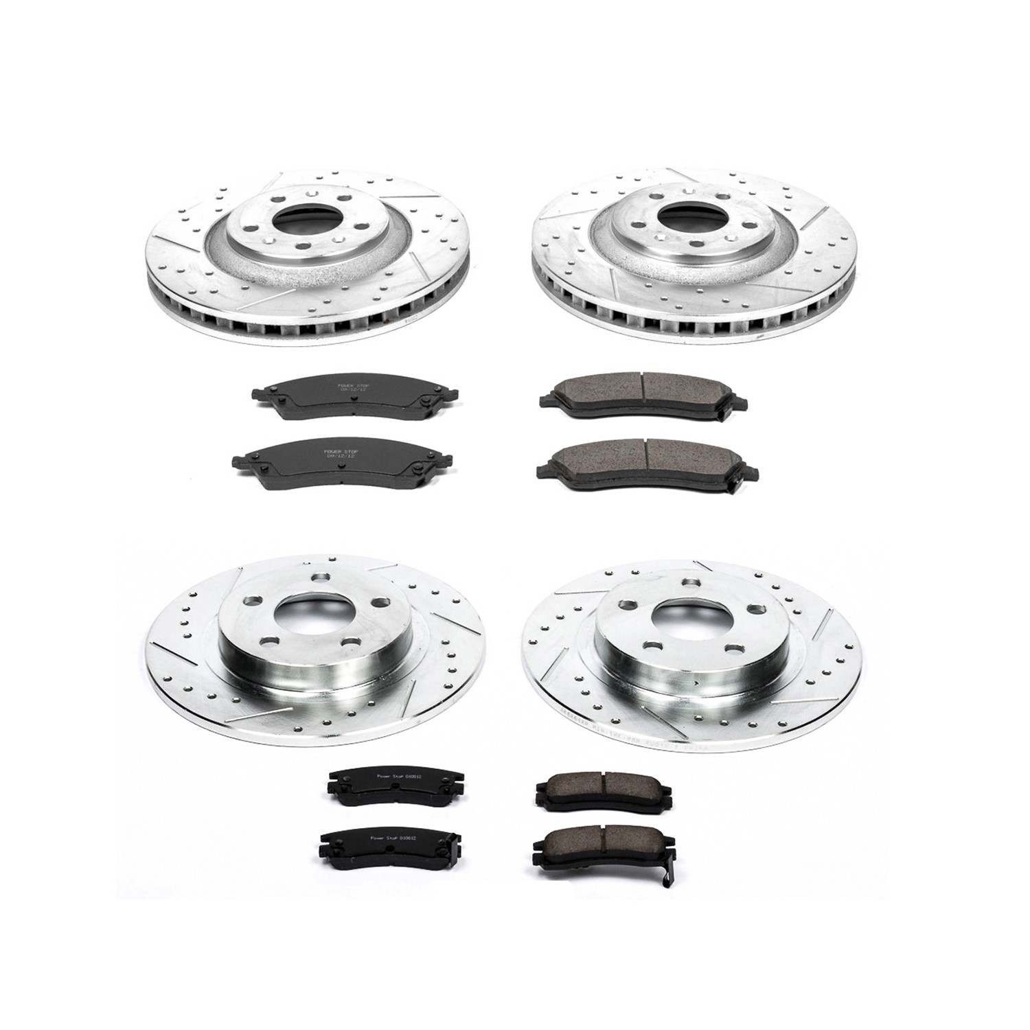 Power Stop 04-05 Pontiac Bonneville Front & Rear Z23 Evolution Sport Brake Kit
