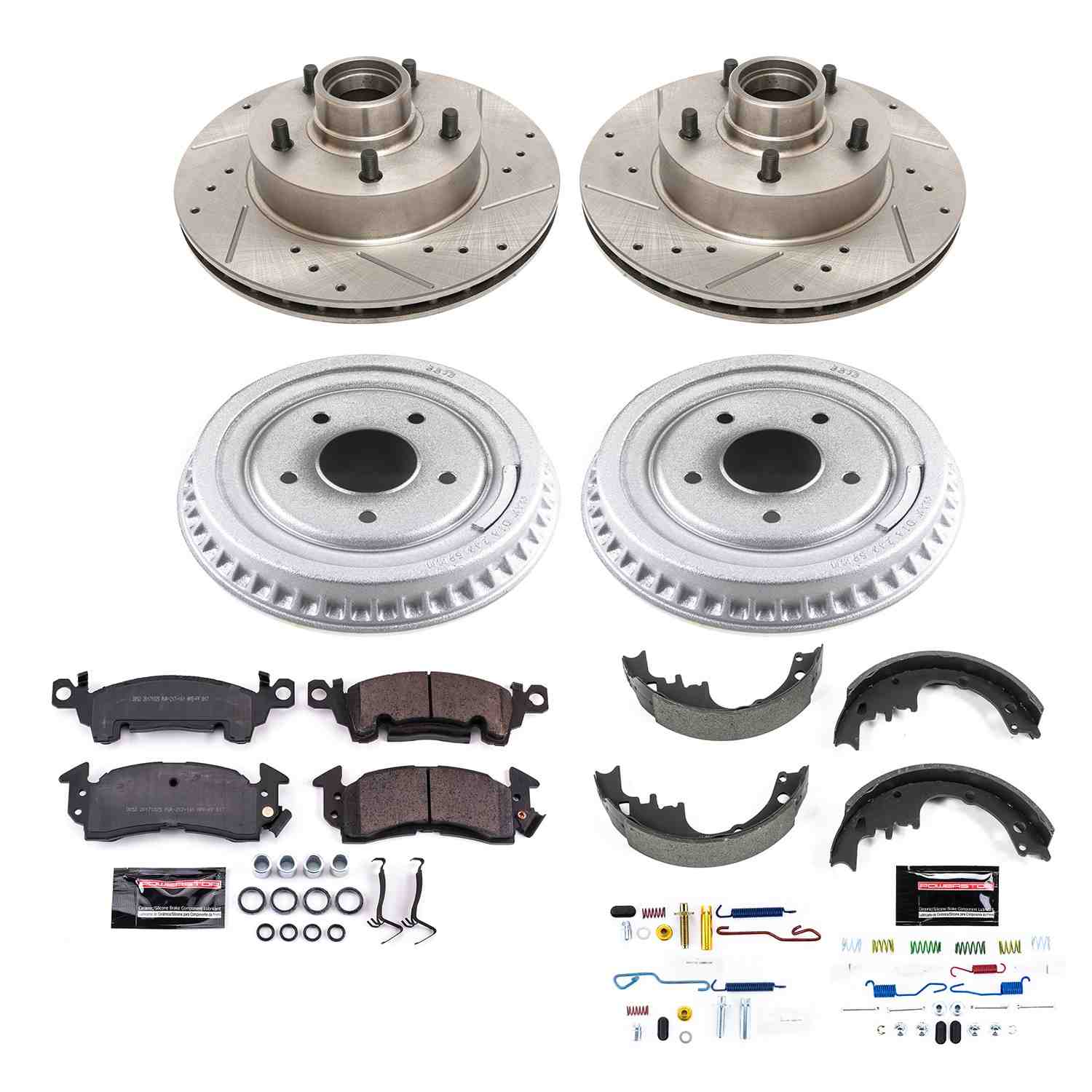 Power Stop 1985 Buick Electra Front & Rear Z23 Evolution Sport Brake Kit