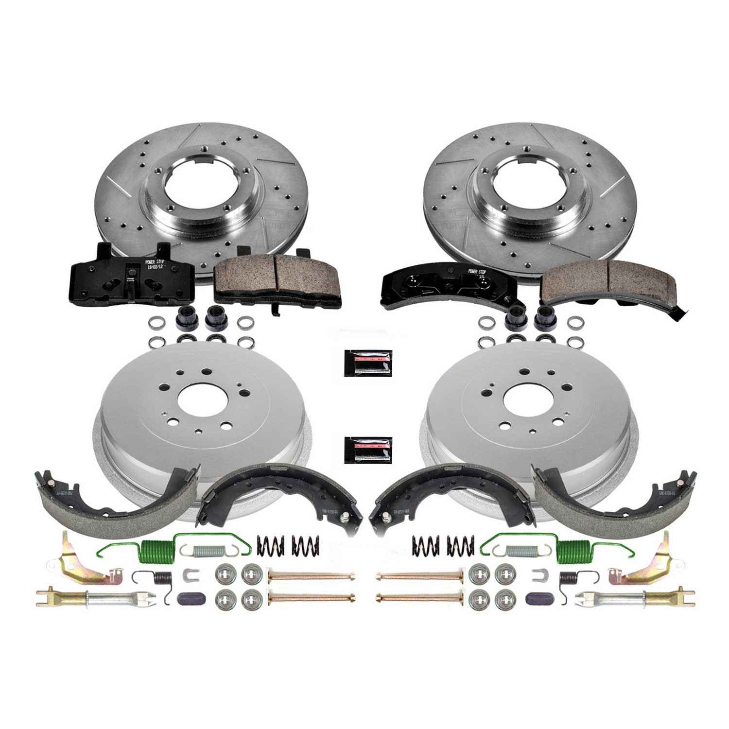 Power Stop 95-04 Toyota Tacoma Front & Rear Z23 Evolution Sport Brake Kit