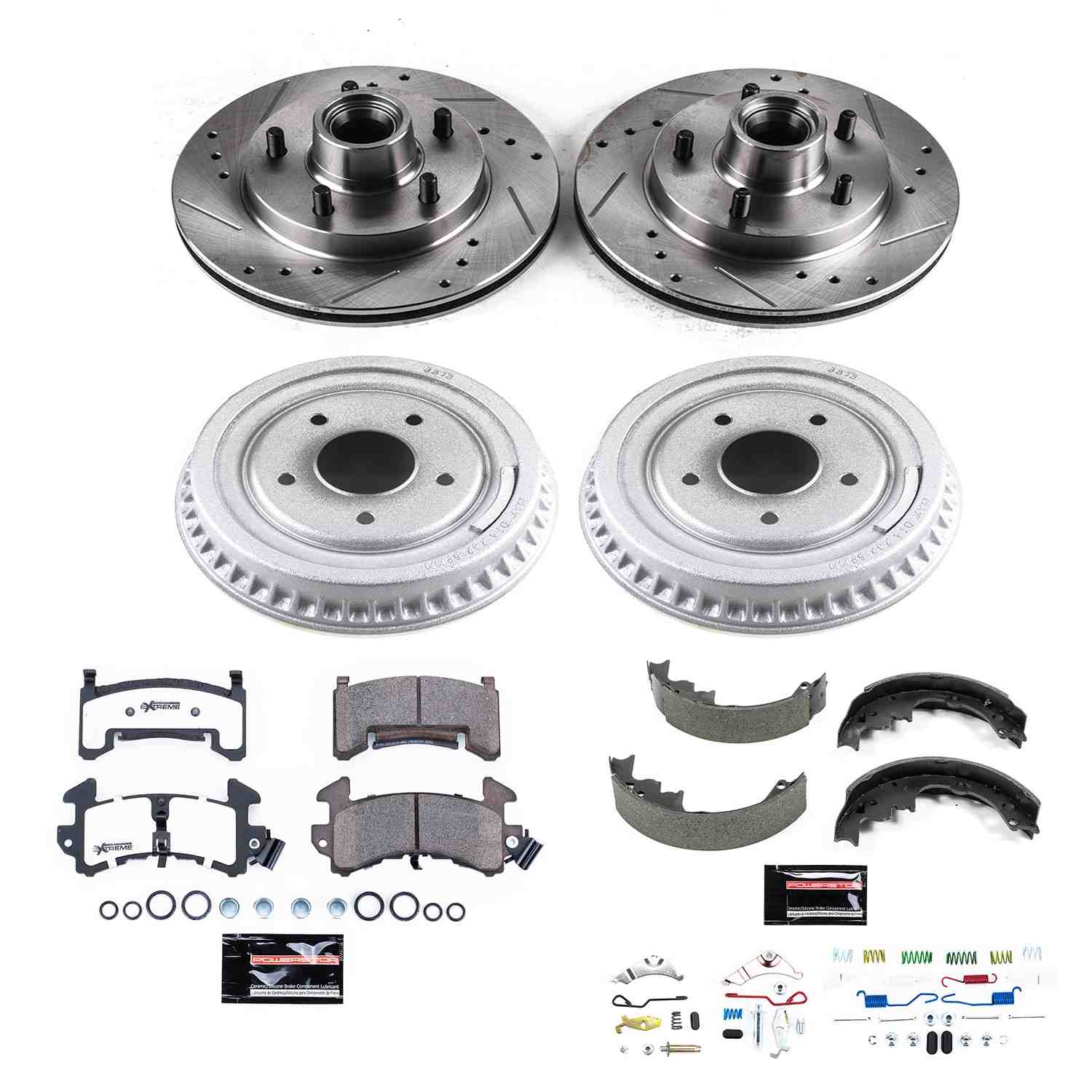 Power Stop 1984 Buick Regal Front & Rear Z26 Street Warrior Brake Kit