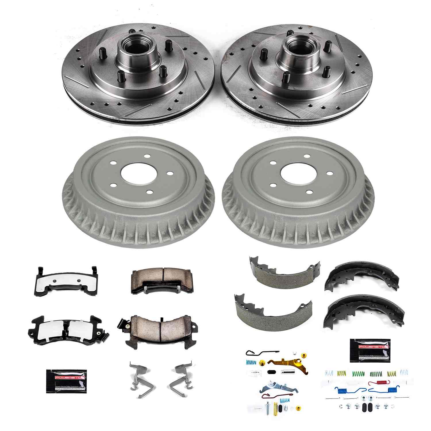 Power Stop 92-95 Chevrolet LLV Front & Rear Z36 Truck & Tow Brake Kit