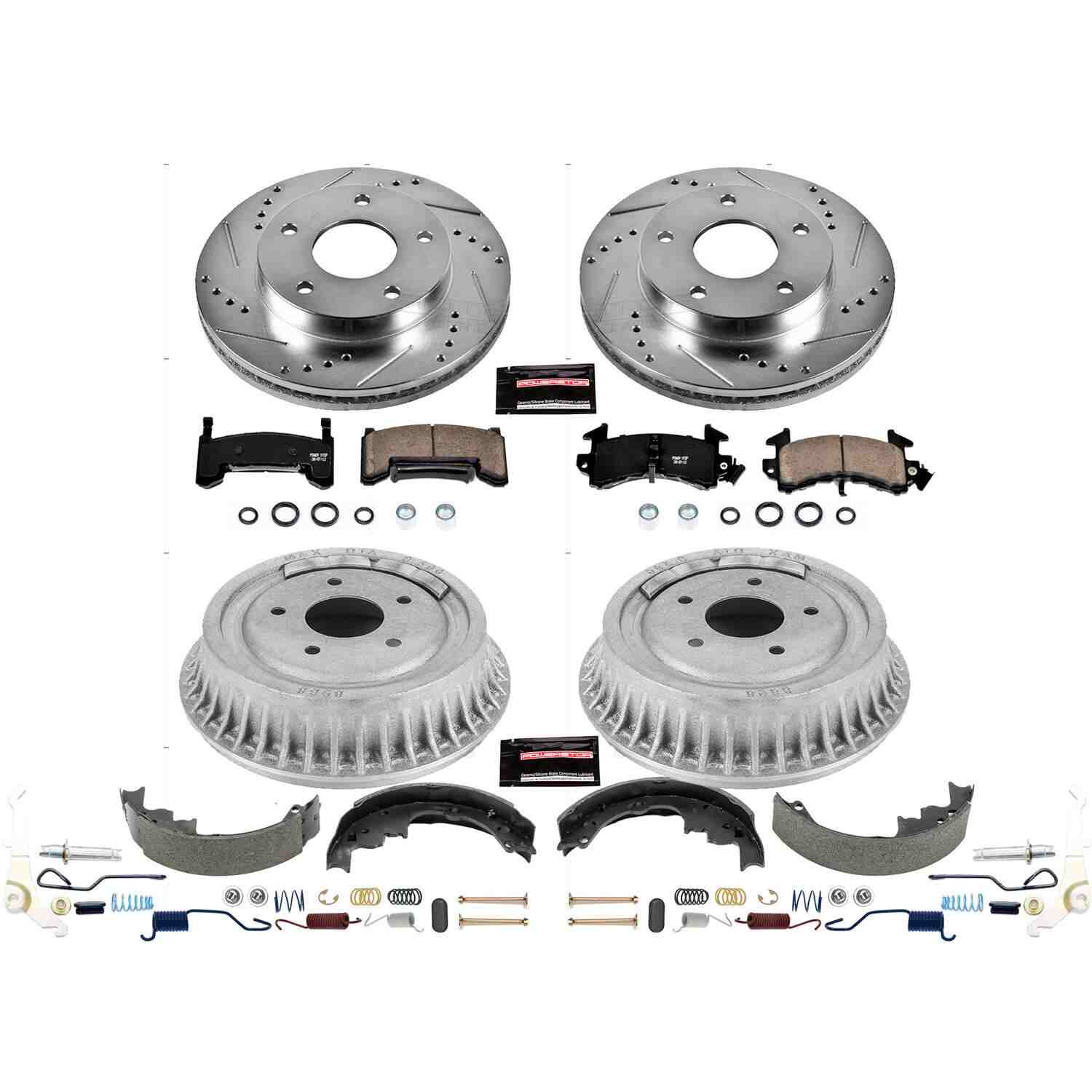 Power Stop 1991 GMC Syclone Front & Rear Z23 Evolution Sport Brake Kit
