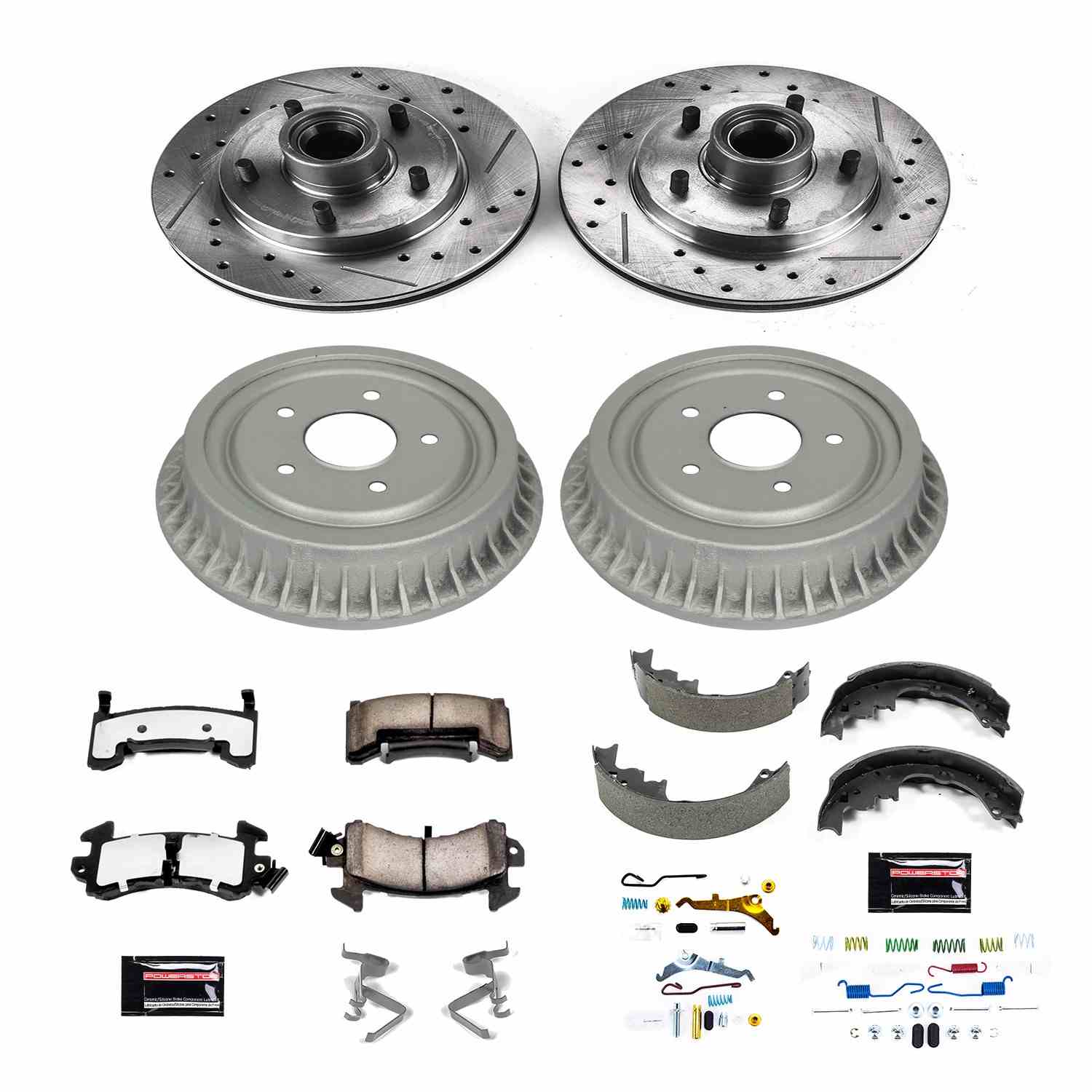 Power Stop 98-03 Chevrolet S10 Front & Rear Z36 Truck & Tow Brake Kit